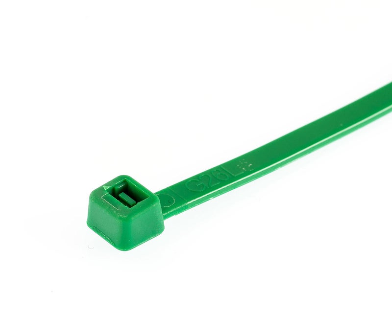 GTSE 12 Inch Green Zip Ties, 100 Pack, 40lb Strength, UV Resistant Long Nylon Cable Ties, Self-Locking 12" Tie Wraps - Image 4