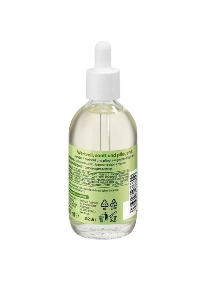 Balea Natural Beauty Rich Organic Hemp Seed Care Oil for Face and Body, Vegan, 100ml - Image 4