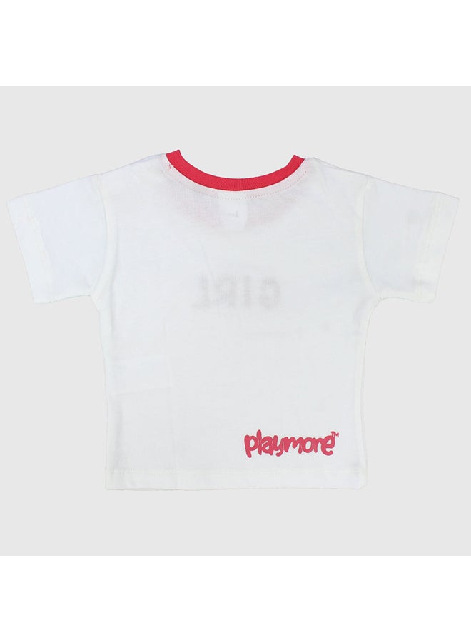 playmore "Little Girl With Big Plans" Short-Sleeved T-Shirt  - Image 3