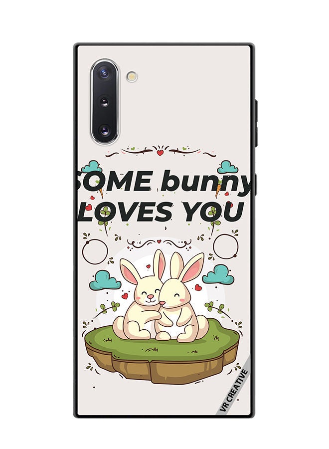 VR CREATIVE Protective Case Cover For Samsung Galaxy Note10 5G Love Bunny Design Multicolour - Image 1