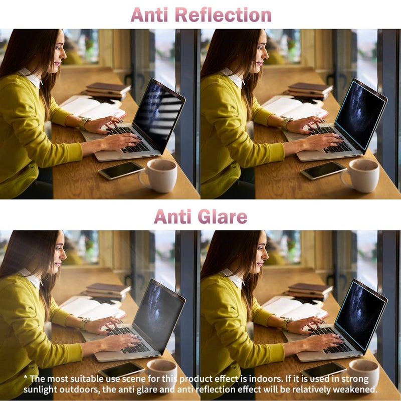 FFORITO F FORITO 2-Pack 11.6 inch Anti Blue Light Screen Protector Compatible with 11" HP/ASUS/Acer/Lenovo/Dell/Samsung with 16:9 Aspect Ratio Laptop, Anti Glare & Anti Scratch Laptop Screen Filter - Image 4
