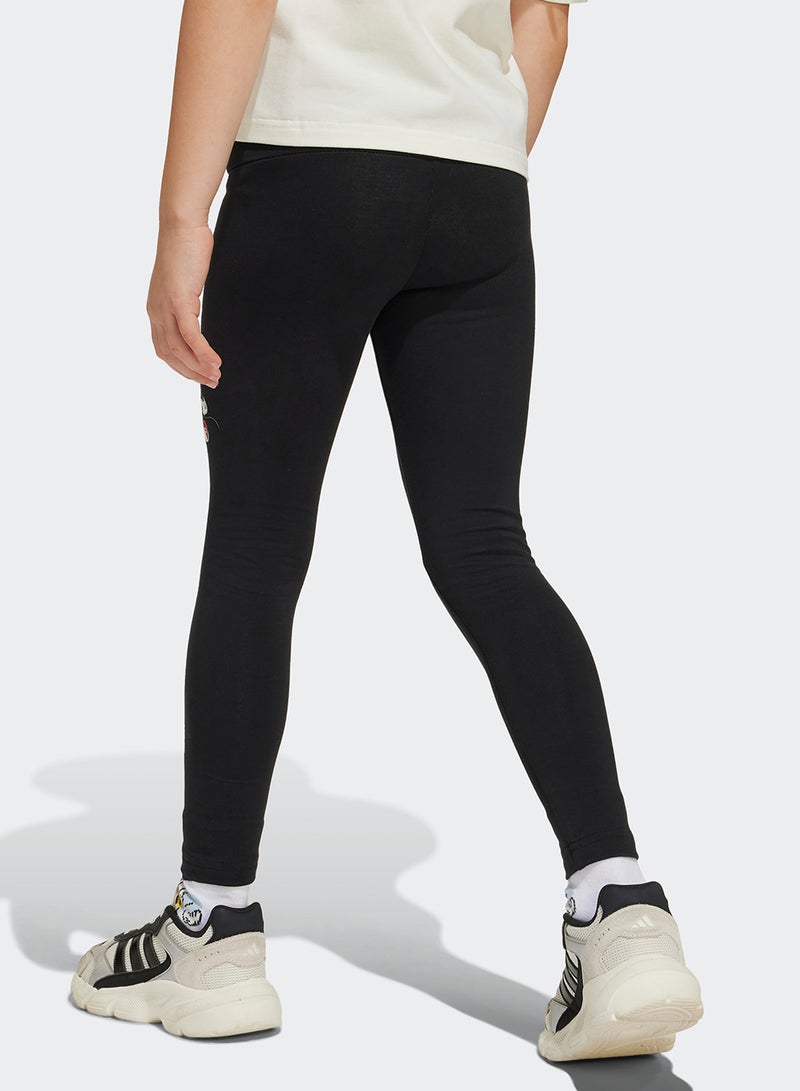 Adidas Youth Disney Mickey Mouse Leggings - Image 2