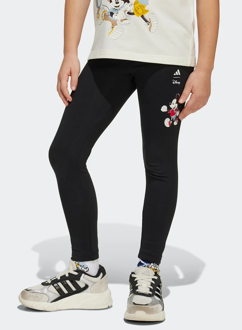 Adidas Youth Disney Mickey Mouse Leggings
