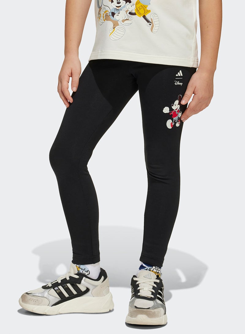Adidas Youth Disney Mickey Mouse Leggings - Image 1