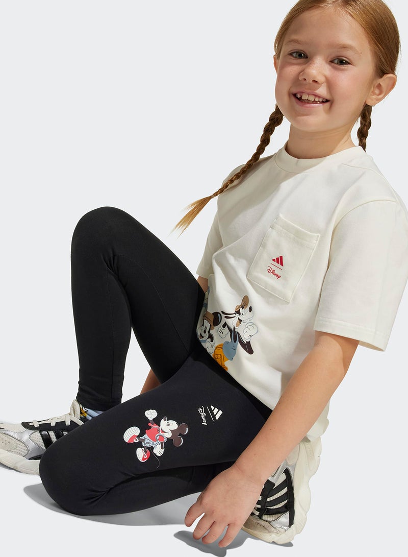 Adidas Youth Disney Mickey Mouse Leggings - Image 3