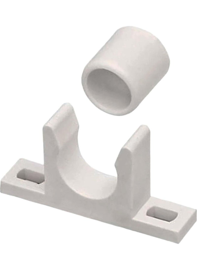 Glaswen 90 Pieces Furniture Cabinet Door Plastic Snap Fasteners White  - Image 1