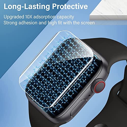 FCS smartwatch screen guard for Fastrack Reflex Hello | Pack of 3 | Edge to Edge Coverage | Ultrathin 0.125mm flexible Watch screen protector TPU membrane - Image 5