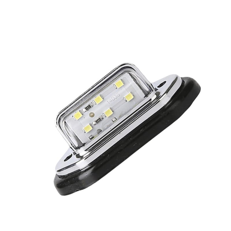 2 قطعة لمبات LED داخلية للسيارة، إضاءة جانبية للوحة الترخيص، مصابيح صندوق الأمتعة، أداء عالي من مادة ABS. - Image 2