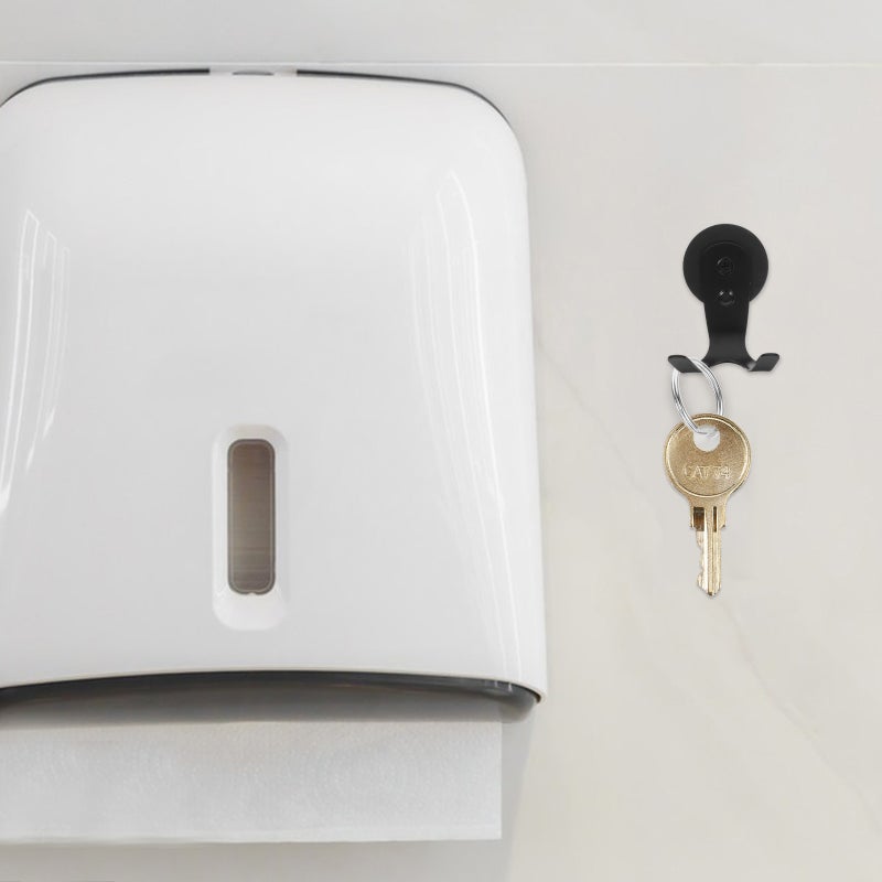 6PCS Paper Towel Dispenser Key Toilet Paper Dispenser Key Universal Replacement for Toilet Dispensers Compatible for GAMCO B 263 - Image 4