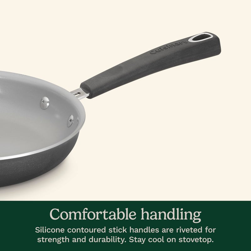 Cuisinart 11-Piece Nonstick Cookware Set, Ceramica XT, Black, 54C-11BK - Image 5