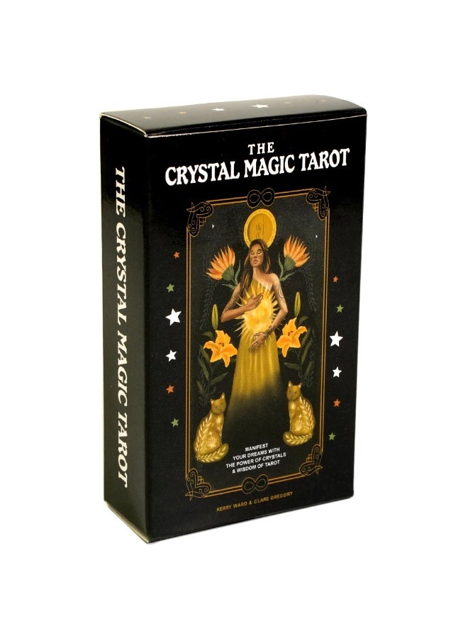 NIBEMINENT Crystal Magic Tarot Cards: Understand and control your destiny through the 78 Tarot cards. Tarot card series PDF guidebook, magical cards, video game. - Image 1
