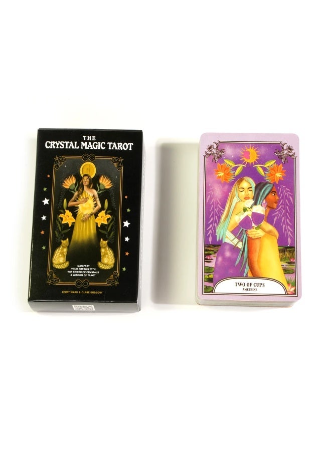 NIBEMINENT Crystal Magic Tarot Cards: Understand and control your destiny through the 78 Tarot cards. Tarot card series PDF guidebook, magical cards, video game. - Image 3