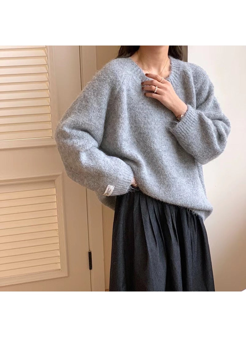 Generic Thick Knit Pullover Top brown fabric  - Image 3