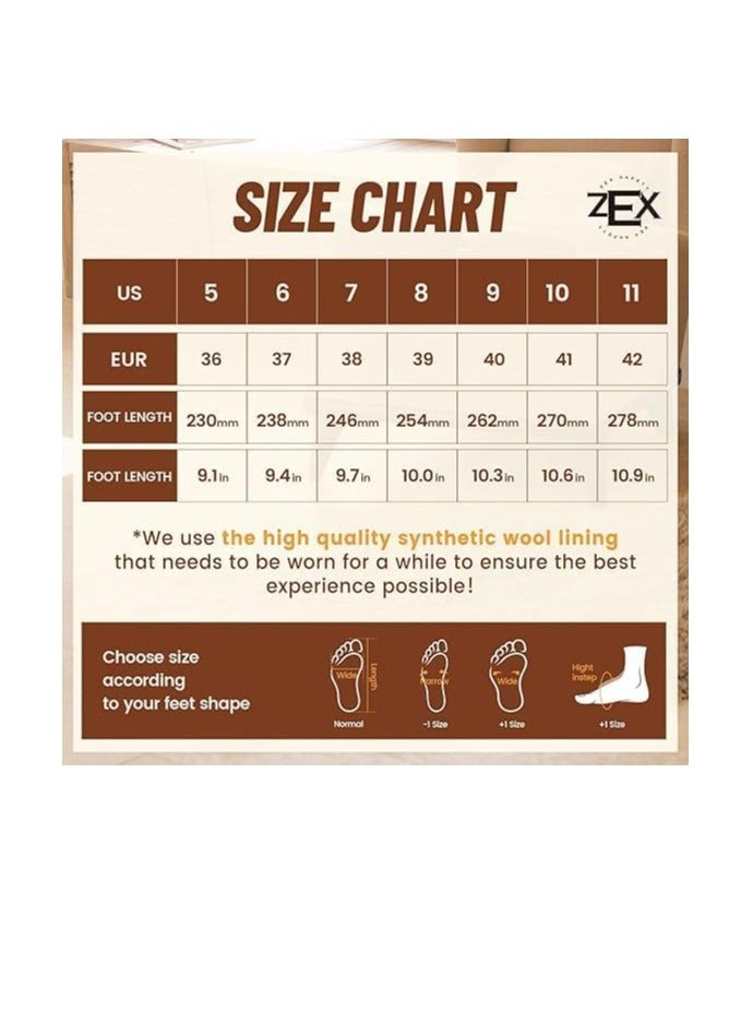 شبشب بنعل سميك للنساء من شو داي، شبشب شتوي منزلي منفوش للارتداء في الأماكن الداخلية والخارجية - Image 5