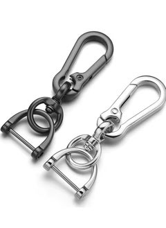Goolsky Creative Metal Car Keyring Keychain Men Key Chain Holder High Quality Horseshoe Buckle Hanging Key Ring Accessories K411  - Image 3