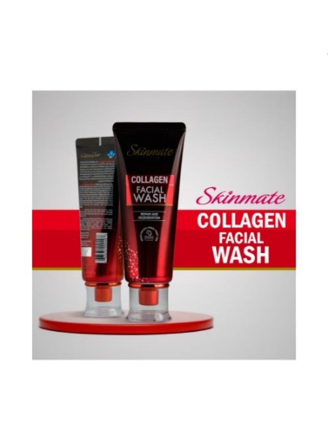 سكين ميت غسول الوجه بالكولاجين من سكينميت لإصلاح وتجديد البشرة - 100 مل - Image 1