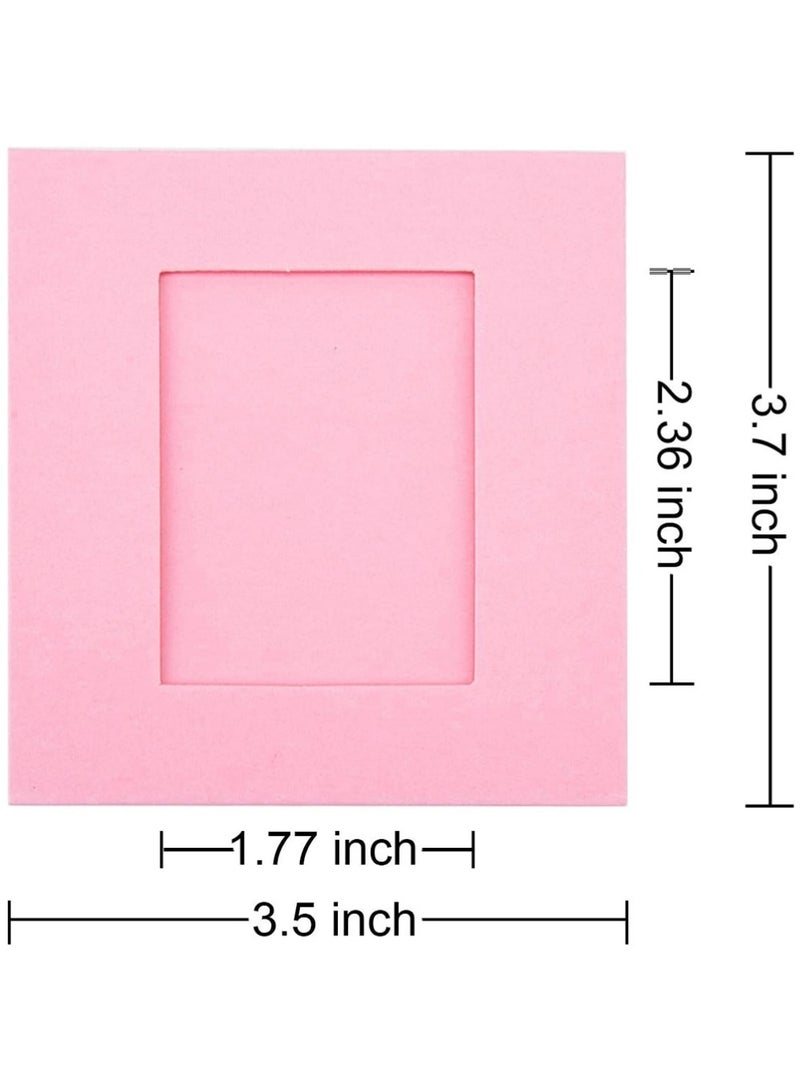 X-level Mini Picture Frame Wall Decor Hanging Display Paper Photo Frame Set Compatible with Fujifilm Instax Mini 11 9 8 70 90 26 Camera Films, Mini Link Printer, 30 Piece (Colorful) - Image 3