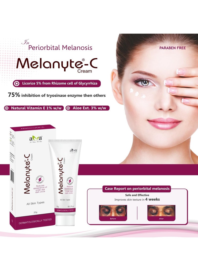 Vegetal Melanyte-C -Under Eye Dark Circle Cream- 20g. - Image 5