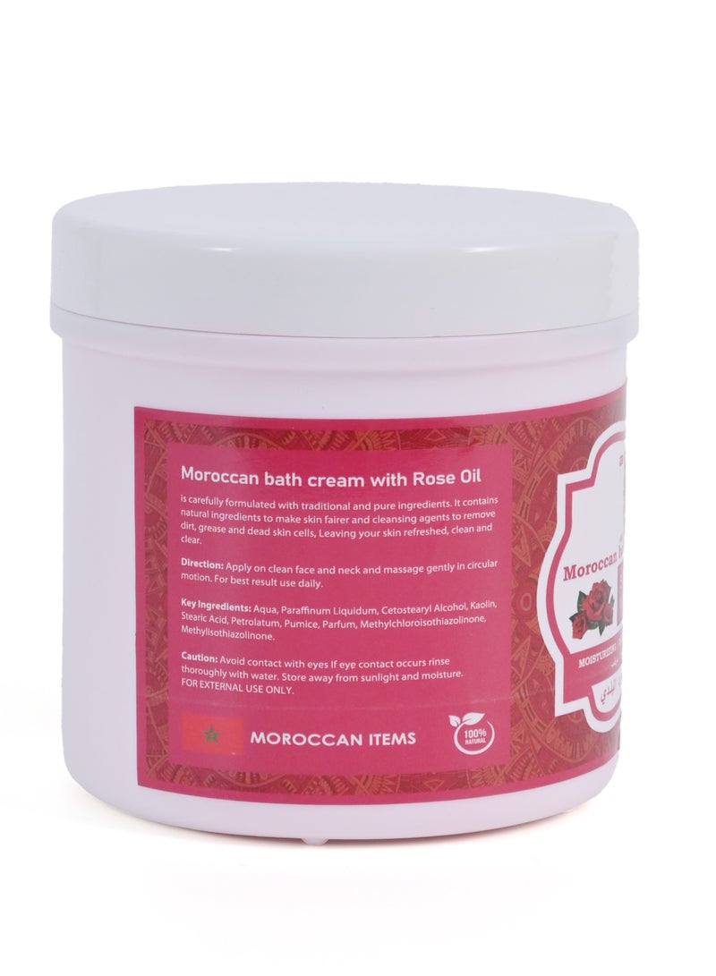 active max Moroccan Whitening and Peeling Bath Cream 5 in 1 with Pure Rose 500 gr - Image 2
