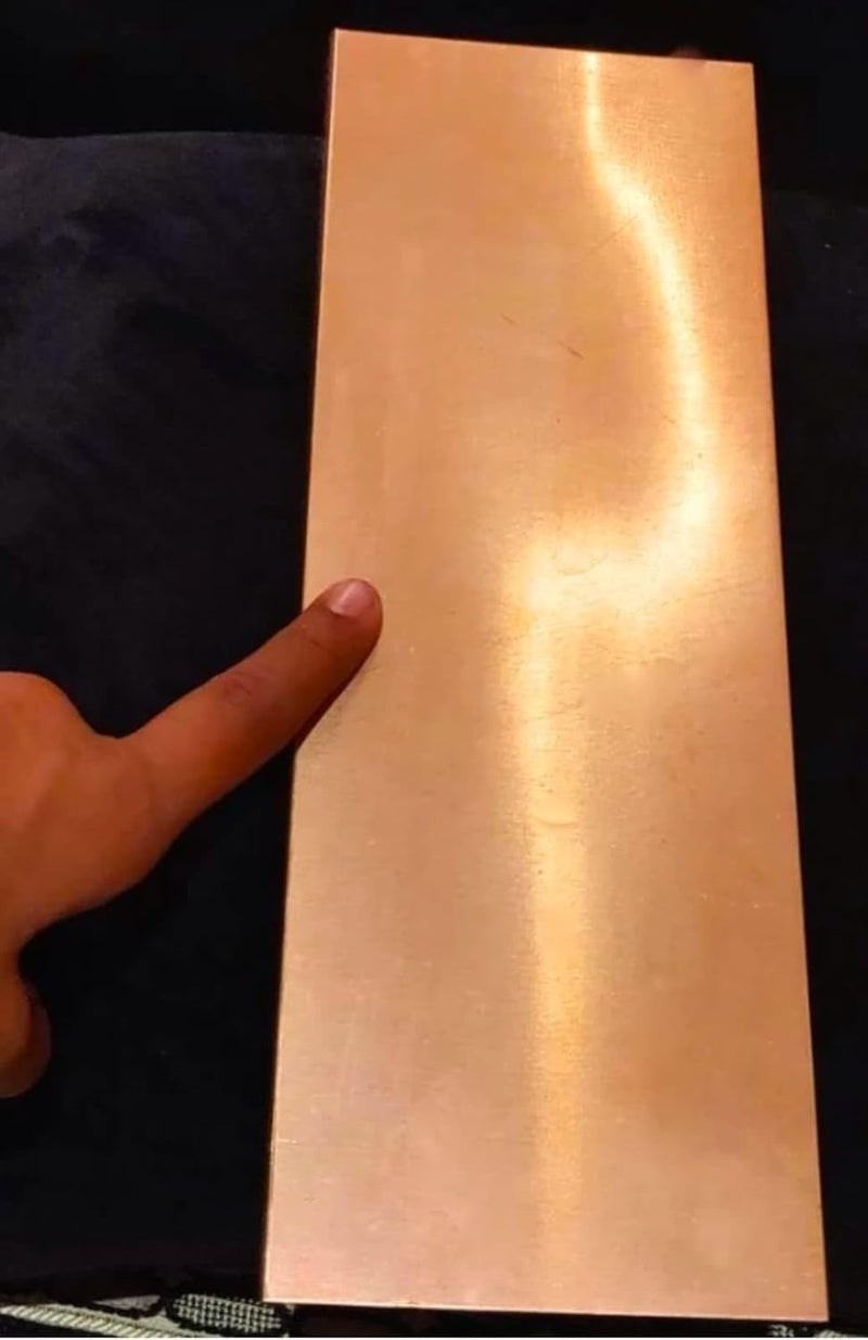 VITSZEE Pure 999 Copper Plate Metal Sheet for Making Structured Water DIY Project Experiment Multipurpose uses - Image 2