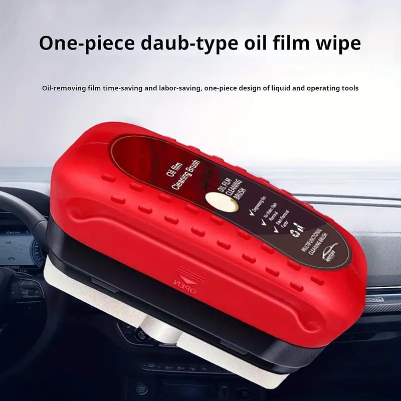 Harboan Car Glass Oil Film Remover|Automotive Oil Film Cleaning Brush|Oil Film Cleaning Brush| Oil Film Remover for Car Window|Car Glass Oil Film Cleaner|Glass Oil Film Remover for Car - Image 3