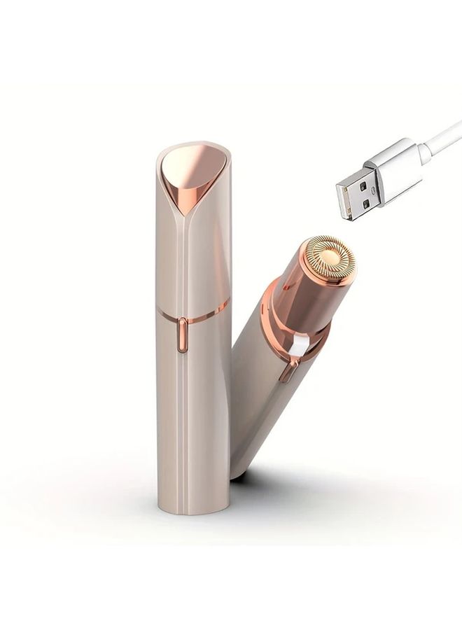 Mint Green Painless Hair Removal Device Portable Facial Body Epilator Lithium Battery - Image 1