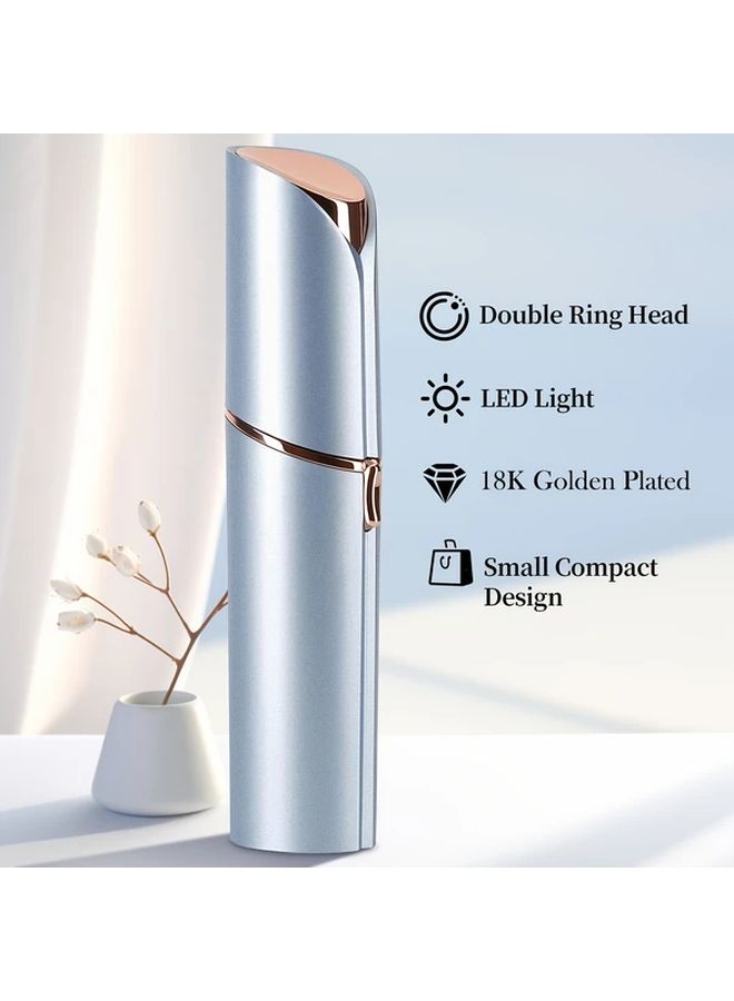 Mint Green Painless Hair Removal Device Portable Facial Body Epilator Lithium Battery - Image 2