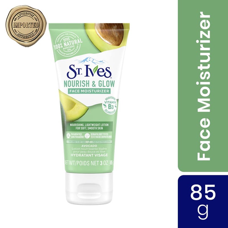 St. Ives Nourish & Glow Face Moisturizer Avocado 3 Ounce - Image 2
