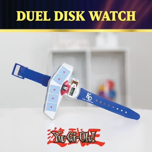 UCC Distributing Yu-Gi-Oh! Duel Disk Watch - Stylish Blue Band with Gray & Red Face - Timepiece for Epic Duels - Perfect for Kid & Adult Collectors - Image 2