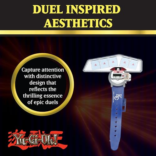 UCC Distributing Yu-Gi-Oh! Duel Disk Watch - Stylish Blue Band with Gray & Red Face - Timepiece for Epic Duels - Perfect for Kid & Adult Collectors - Image 3