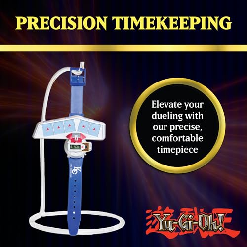 UCC Distributing Yu-Gi-Oh! Duel Disk Watch - Stylish Blue Band with Gray & Red Face - Timepiece for Epic Duels - Perfect for Kid & Adult Collectors - Image 5