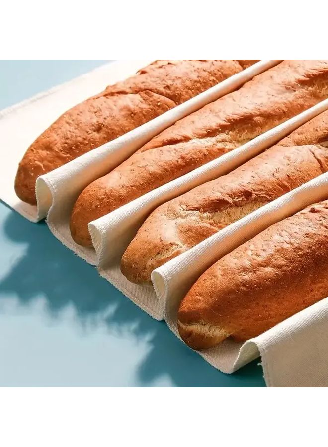 Heavy Duty Bread Proofing Cloth Size S Nonstick Heat Resistant Baking Mat - Image 3