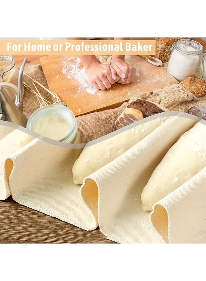 Heavy Duty Bread Proofing Cloth Size S Nonstick Heat Resistant Baking Mat - Image 1