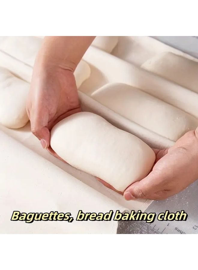 Heavy Duty Bread Proofing Cloth Size S Nonstick Heat Resistant Baking Mat - Image 5