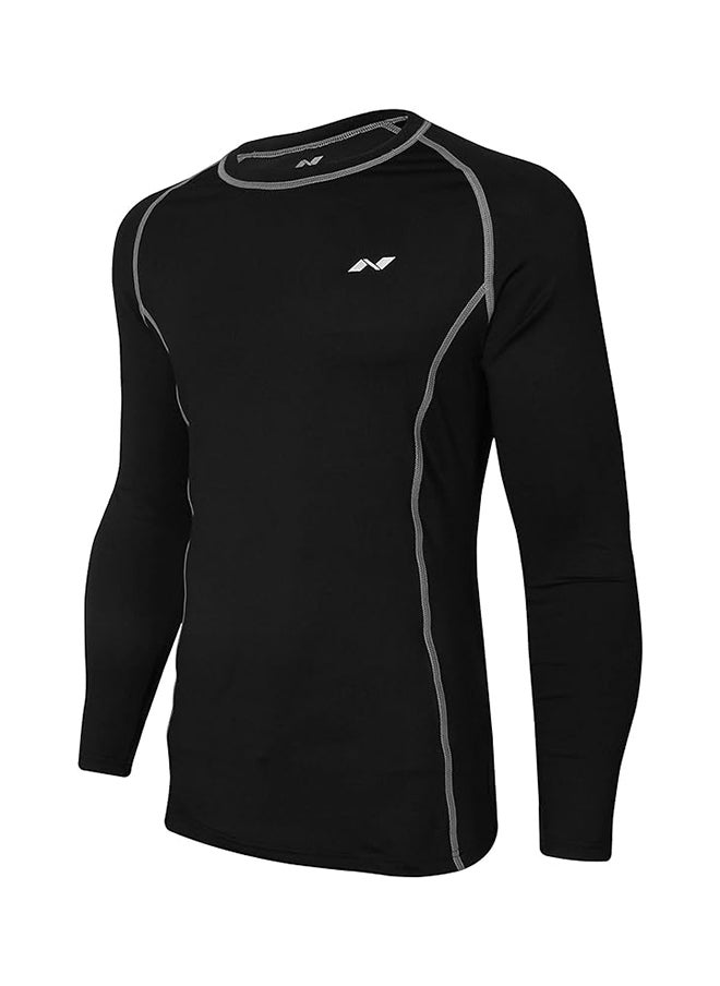 Nivia - Compression Tee - Full Sleeve T-shirt for Men  | Size : L | Light Weight | Comfortable | Stylish | Gym and Sports Wear - Image 1
