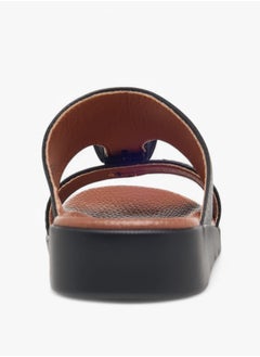 LBL by Shoexpress Boys Textured Slip-On Arabic Sandals with Buckle Accent  - Image 4