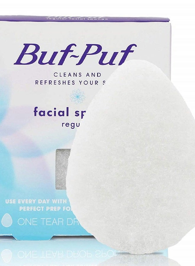 Buf-Puf Facial Sponge, 3 Count - Image 1