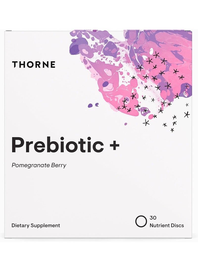 Thorne - Prebiotic + Pomegranate Berry Dietary Supplement - 30 Nutrient Discs - Image 1