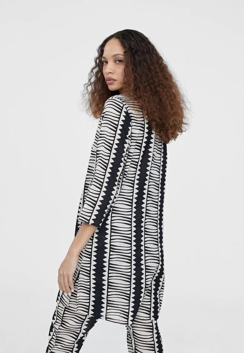 Lola Casademunt Short ethnic print caftan