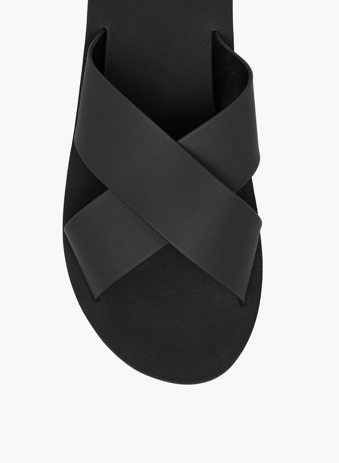 لي كوبر شبشب رجالي بحزام متقاطع وشعار - Image 3