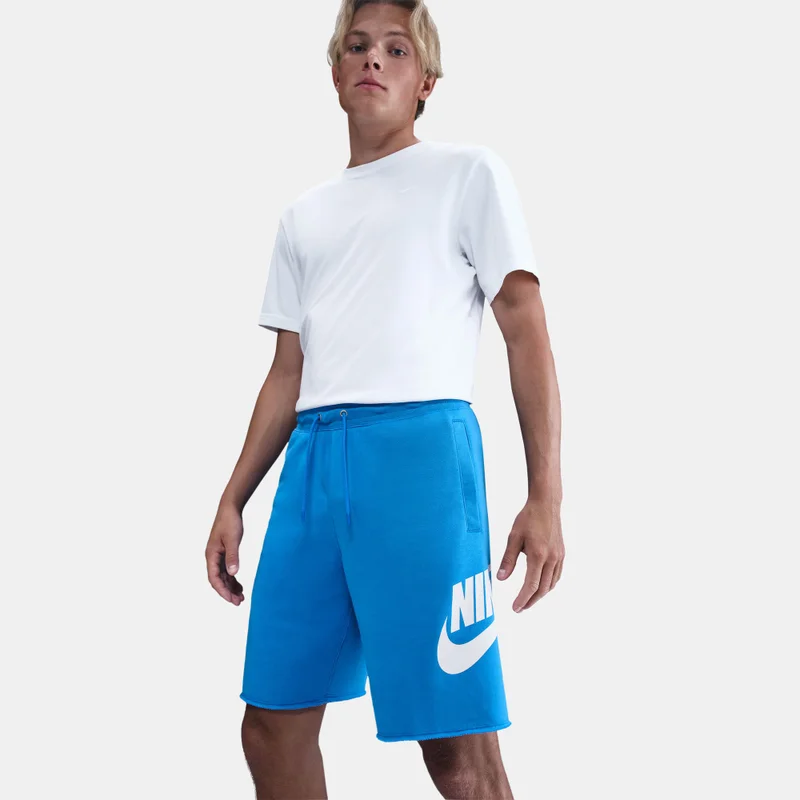 Nike Blue Men's Club Alumni Shorts for Men | Best Price UAE