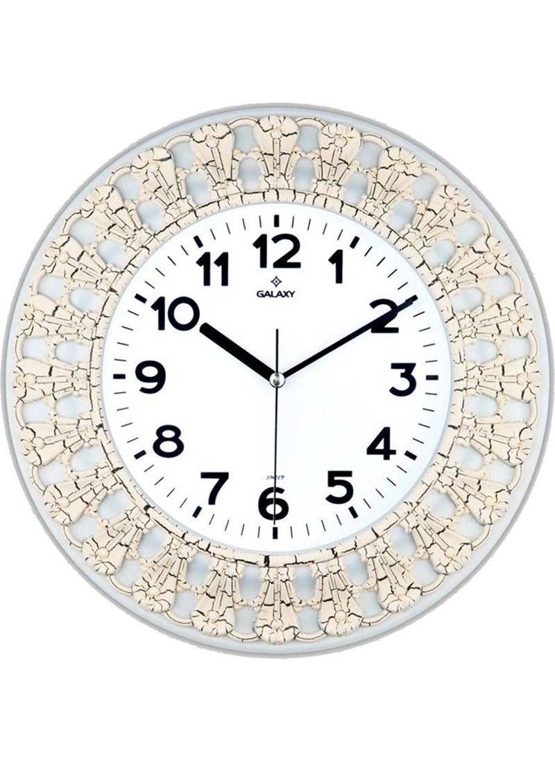 Galaxy Wall Clock (White) 93-Bz 