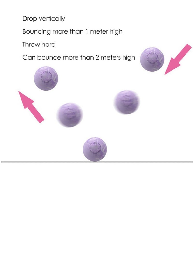 Muscle Relaxation Exercise Yoga Fitness Massage Ball (Purple) - Image 2