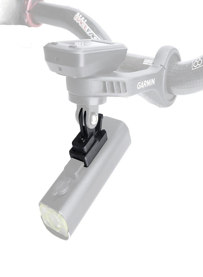 NELboNs Bike Light Adapter Mount Compatible with Rock BROS V9M-1000,Gaci Ron V9M-1000,V9C-400 IPX3,Flashlight Adapter Use for Bike GPS Computer - Image 1
