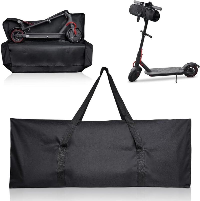 X spring Electric Scooter Carry Bag, Heavy Duty Oxford Fabric Transport Case, Waterproof Foldable E-Scooter Storage Bag, Adjustable Shoulder Strap Handbag for Most Electric Scooters Foldable Scooters - Image 1