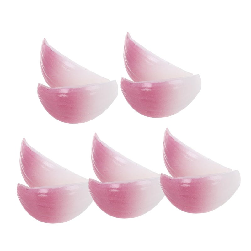 10 Pcs Artificial Mini Onion Model Realistic Faux Slices Home Decor - Image 2