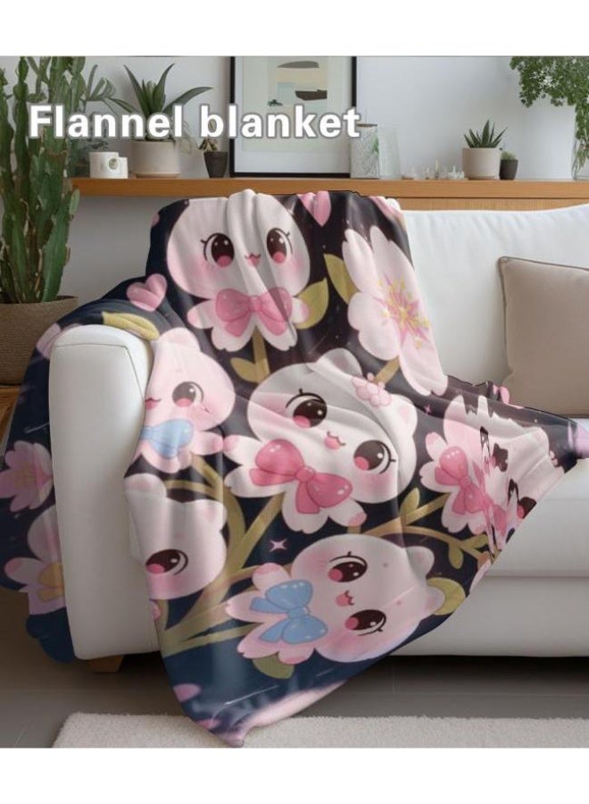 general Wisdom Fairy (latest) flannel thin blanket (warm and comfortable, suitable for sleep, game use, dust and sandproof) 150cm*200cm - 90 - Image 4