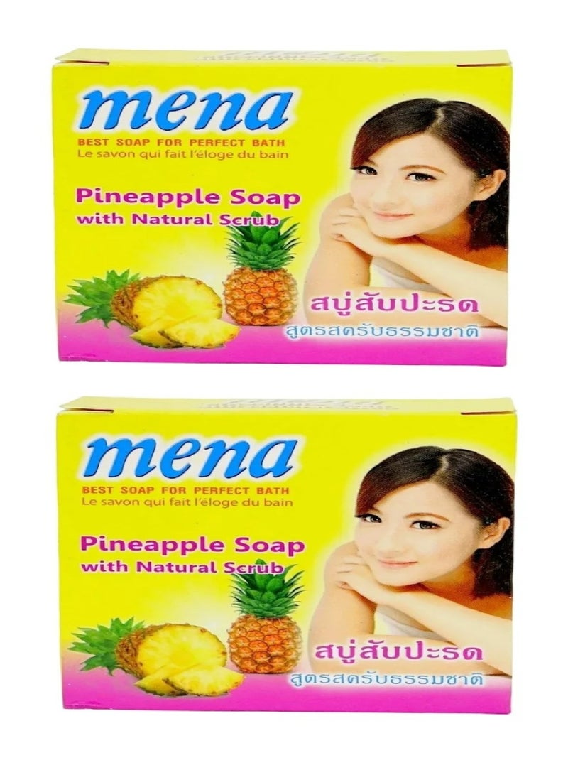 Mena Two Pieces of Mena Pineapple Soap 2X150 g