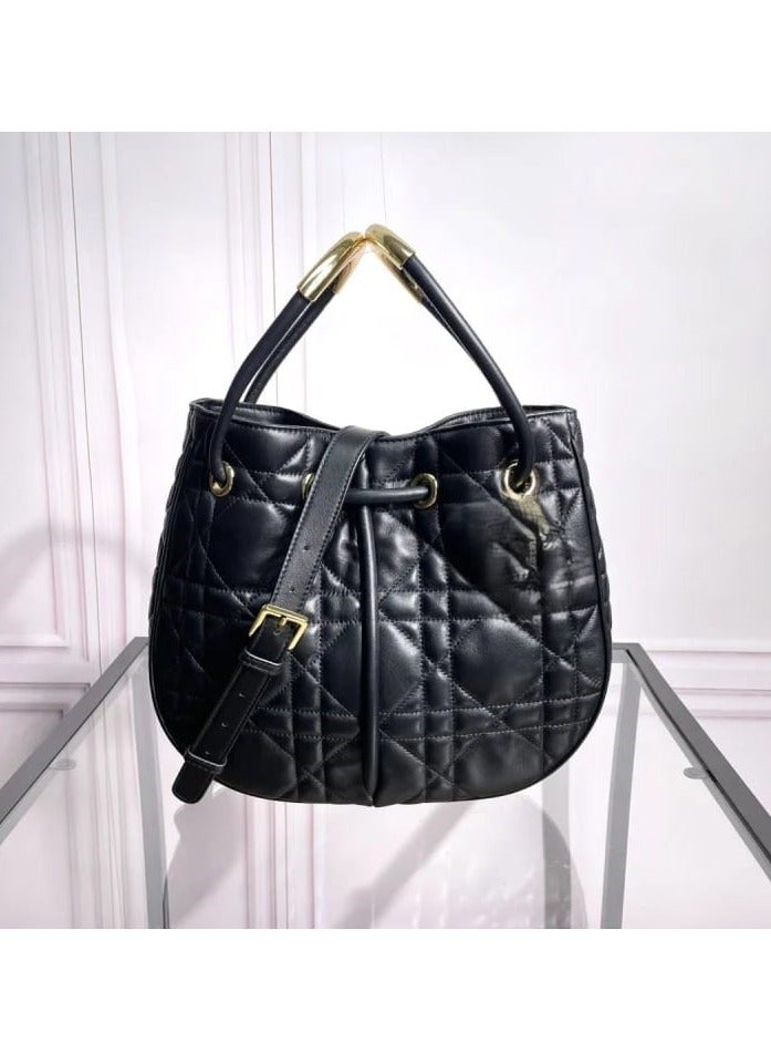 New Handbag Shoulder Bag Lychee patterned, Elegant and Fashionable Women's Bag 