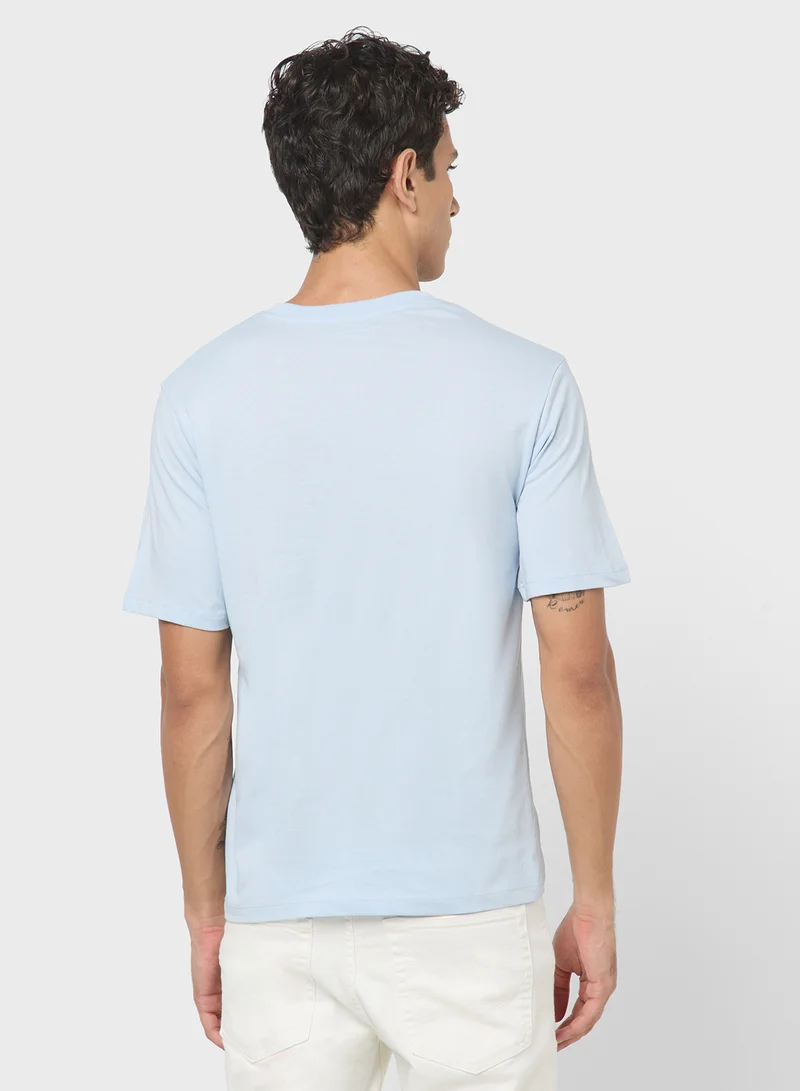 JACK & JONES 3 Pack Jortavira  Aop Crew Neck T-Shirt